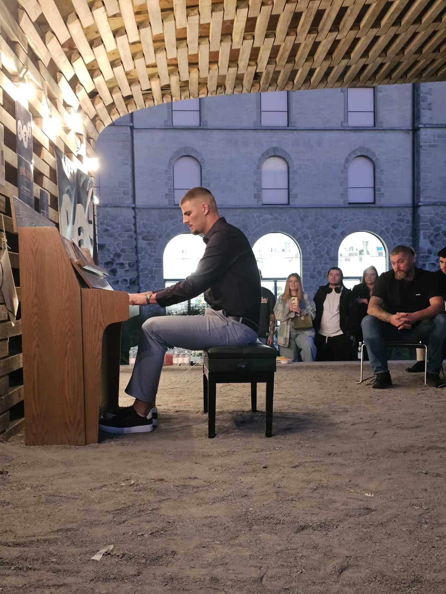 Stefan Jevtic am Klavier